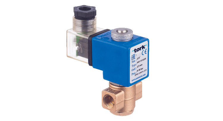 YAKIT İÇİN NORMALDE AÇIK  SOLENOİD VALFLER - TORK S4011 ( TORK-YN  0..30 BAR ) SERİSİ