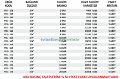 3/4'' 17 BAR Sabit Basınçlı Mühürlü CE Belgeli Emniyet Ventili YKS-173