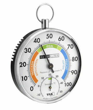 Termo-Higrometre İbreli TFA Dostmann 45.2027 TM832.1072