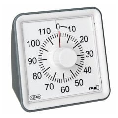 Alarmlı Timer ''VISUAL'' 120 Dakika Zamanlayıcı TFA Dostmann 38.2043.10 TM832.2062.10
