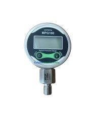 0/40 Bar Dijital Manometre Bar, Psi, Kgf/cm2, Mpa Göstergeli, ±1% Hassasiyetli G1/4'' Ø65mm Dijital Basınç Göstergesi