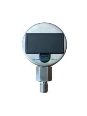 0/40 Bar Dijital Manometre Bar, Psi, Kgf/cm2, Mpa Göstergeli, ±1% Hassasiyetli G1/4'' Ø65mm Dijital Basınç Göstergesi