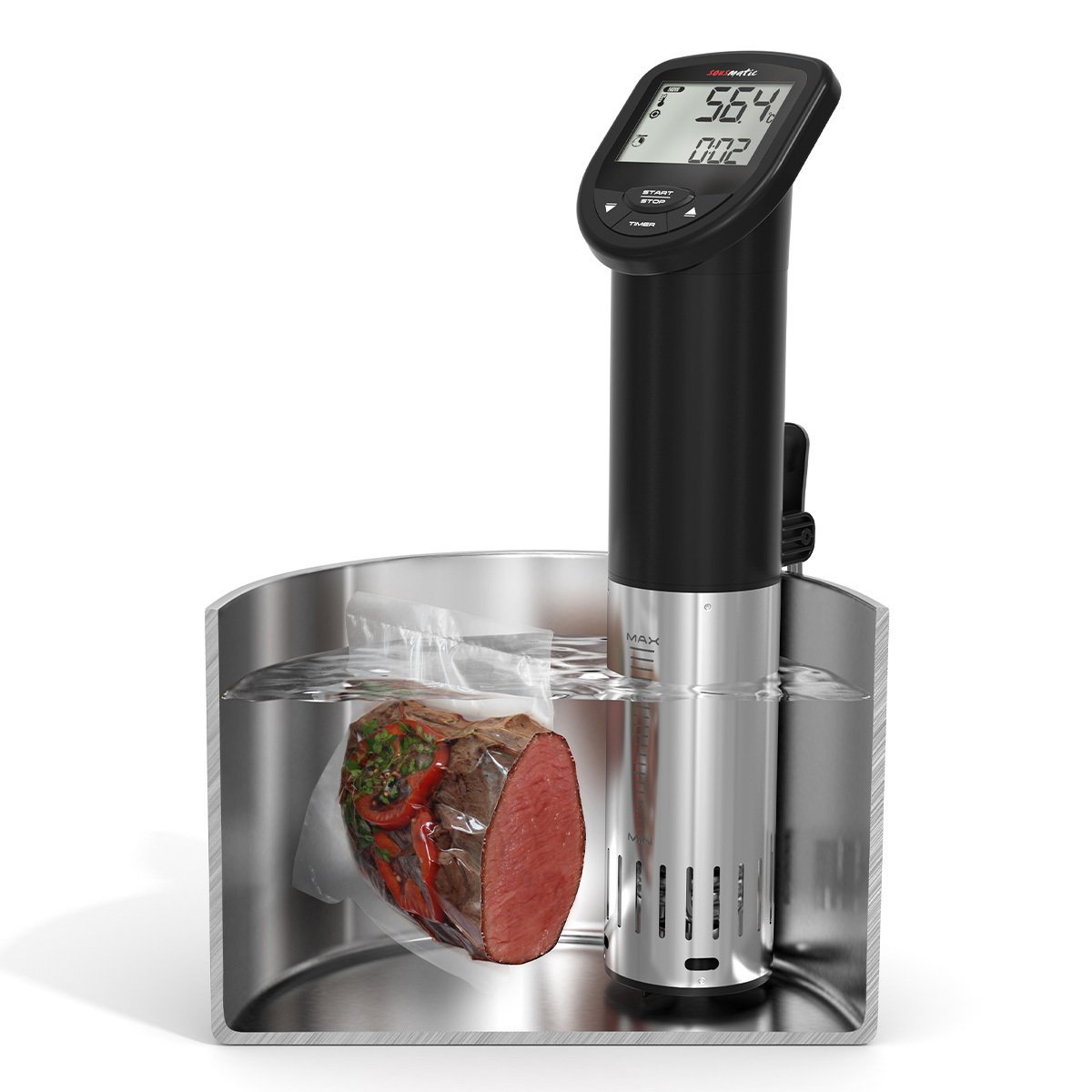 TFA Dostmann Sous Vide Vakumlu Hassas Pişirici SOUSMATIC 14.1550.01 TM832.3127.01