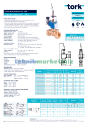 3/8'' KCV Normalde Kapalı Kontak Çıkışlı Solenoid Vana KCV.02 (0,5 - 6 BAR), (12mm Orifis)