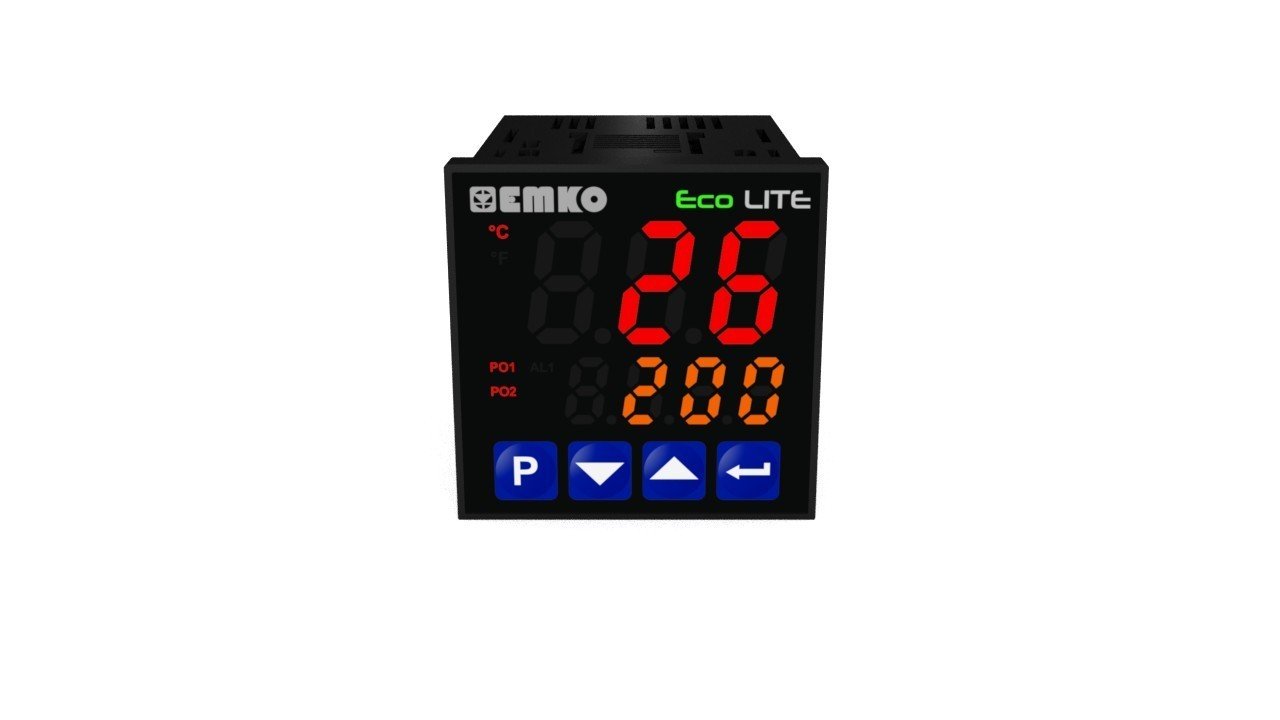 EMKO ECO LITE.4.5.2R.0.0 On-Off Sıcaklık Kontrol Cihazı 2 Röle Çıkışlı 230 Vac