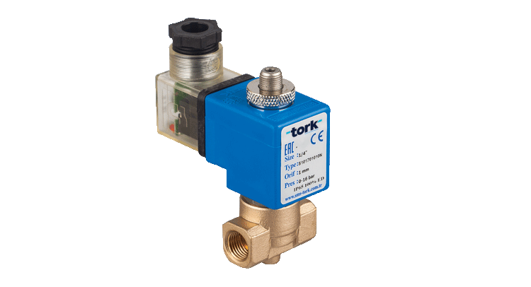 KOMPRESÖR İÇİN NORMALDE KAPALI  SOLENOİD VALFLER - TORK S5013 ( TORK-GKH  0-50 BAR ) SERİSİ