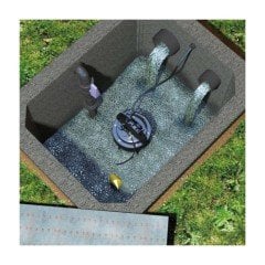 Sanipump GR S Parçalayıcı Bıçaklı Foseptik Dalgıç Pompası 1500W - 11m³/saat - 14 Metre Max. Basma Yüksekliği