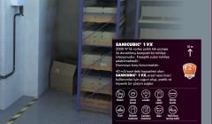 Sanicubic 1 VX Monofaze Vortex Pompalı Evsel ve Ticari Kullanım İçin Foseptik, Atık Su Tahliye İstasyonu