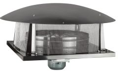 BACF 710T Yatay Atışlı Aksiyel Çatı Fanı, 380 Volt Trifaze