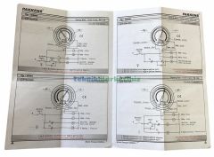 Ø100mm 0/600 Bar Alttan Bağlantılı ÇİFT Elektrik Kontaklı Hassas Manometre, Basınç Ölçer IP65 Kurutip G1/2'' CL1,0 PAKKENS