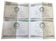 Ø100mm 0/250 Bar Alttan Bağlantılı ÇİFT Elektrik Kontaklı Hassas Manometre, Basınç Ölçer IP65 Kurutip G1/2'' CL1,0 PAKKENS