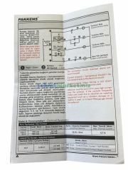 Ø100mm 0/1,6 Bar Alttan Bağlantılı ÇİFT Elektrik Kontaklı Hassas Manometre, Basınç Ölçer IP65 Kurutip G1/2'' CL1,0 PAKKENS