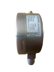 Ø100mm -1 / +9 Bar Alttan Bağlantılı 316L Komple Paslanmaz Kurutip G1/2'' ManoVakummetre CL1,0 ATERMA