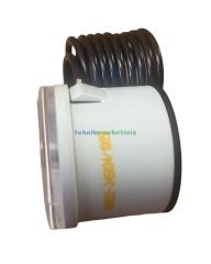 Ø40mm 0/4 Bar Panotip 1 Metre Kapiler Borulu Pvc Kablolu G1/4'' Manometre, Basınç Ölçer, Kombi vb. Manometresi PAKKENS