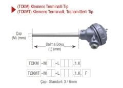 EMKO ( TCKM ) ‘‘K’’ NiCr-Ni TİPİ MİNERAL İZOLELİ KLEMENS TERMİNALLİ TİP TERMOKUPL EMKO TCKM -