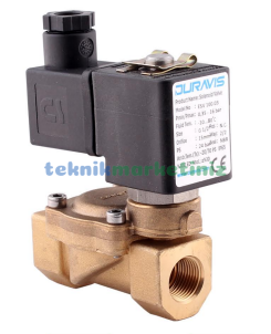 3/4'' Normalde Kapalı Genel Maksat Solenoid Vana DURAVİS ESV 100-04 (0,35 - 16 BAR), (20mm Orifis)