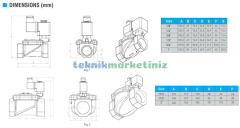 3/4'' Normalde Kapalı Genel Maksat Solenoid Vana DURAVİS ESV 100-04 (0,35 - 16 BAR), (20mm Orifis)