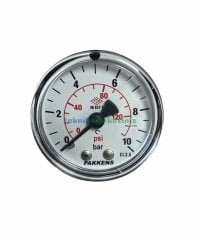 Ø50mm 0-0,6 Bar Arkadan Bağlantılı Genel Amaçlı Kurutip Manometre, Basınç Göstergesi CL2,5 PAKKENS