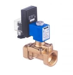 GENEL MAKSAT NORMALDE KAPALI OTOMATİK BOŞALTMA ( DRAİN VALF ) SOLENOİD VALFLER - TORK S8110 ( TORK-GDV-0,5-16 BAR ) SERİSİ