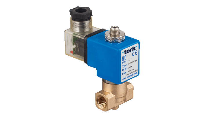 GENEL MAKSAT NORMALDE KAPALI 3 YOLLU SOLENOİD VALFLER - TORK S1015 ( TORK-G 3W-0-6 BAR ) SERİSİ