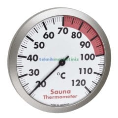 Analog Sauna Termometresi 120 C° Derece TFA Dostmann 40.1053.50 TM832.1134.50