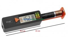 ''BatteryCheck'' Dijital Pil Test Cihazı TFA Dostmann 98.1126.01 TM832.3139.01