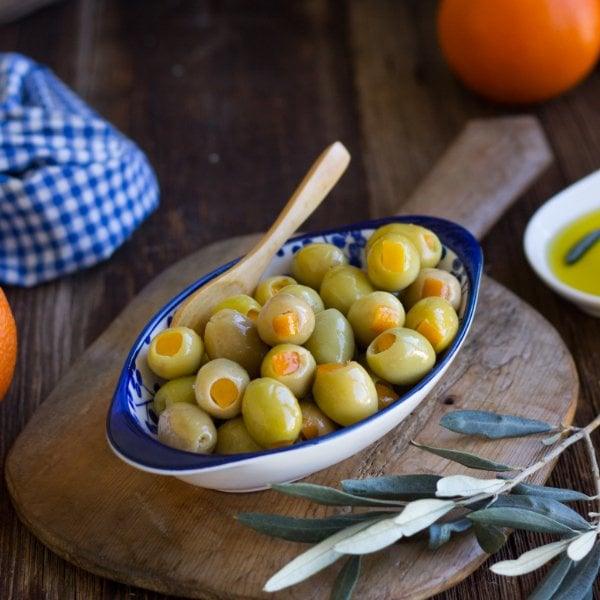 Portakallı Yeşil Zeytin