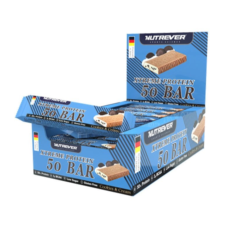 Nutrever Xtreme Protein Bar 50 Gr 24 Adet