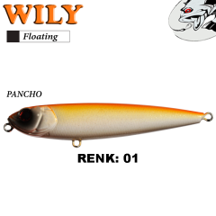 Wily Pancho 12.8 cm Maket Balık 29 gr