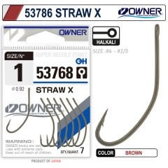 Owner 53768 Straw X Brown İğne