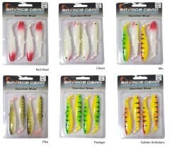 Savage gear Cannibal 10cm 4 Adet Suni Yem