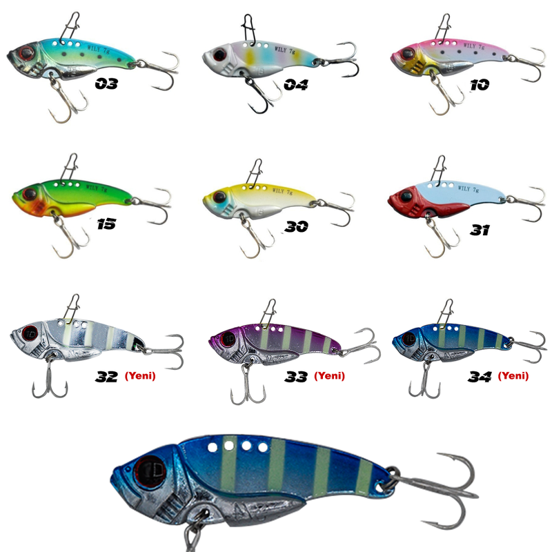 Wily Spoiled Vibrasyon Jig 5 gr 3.8 cm