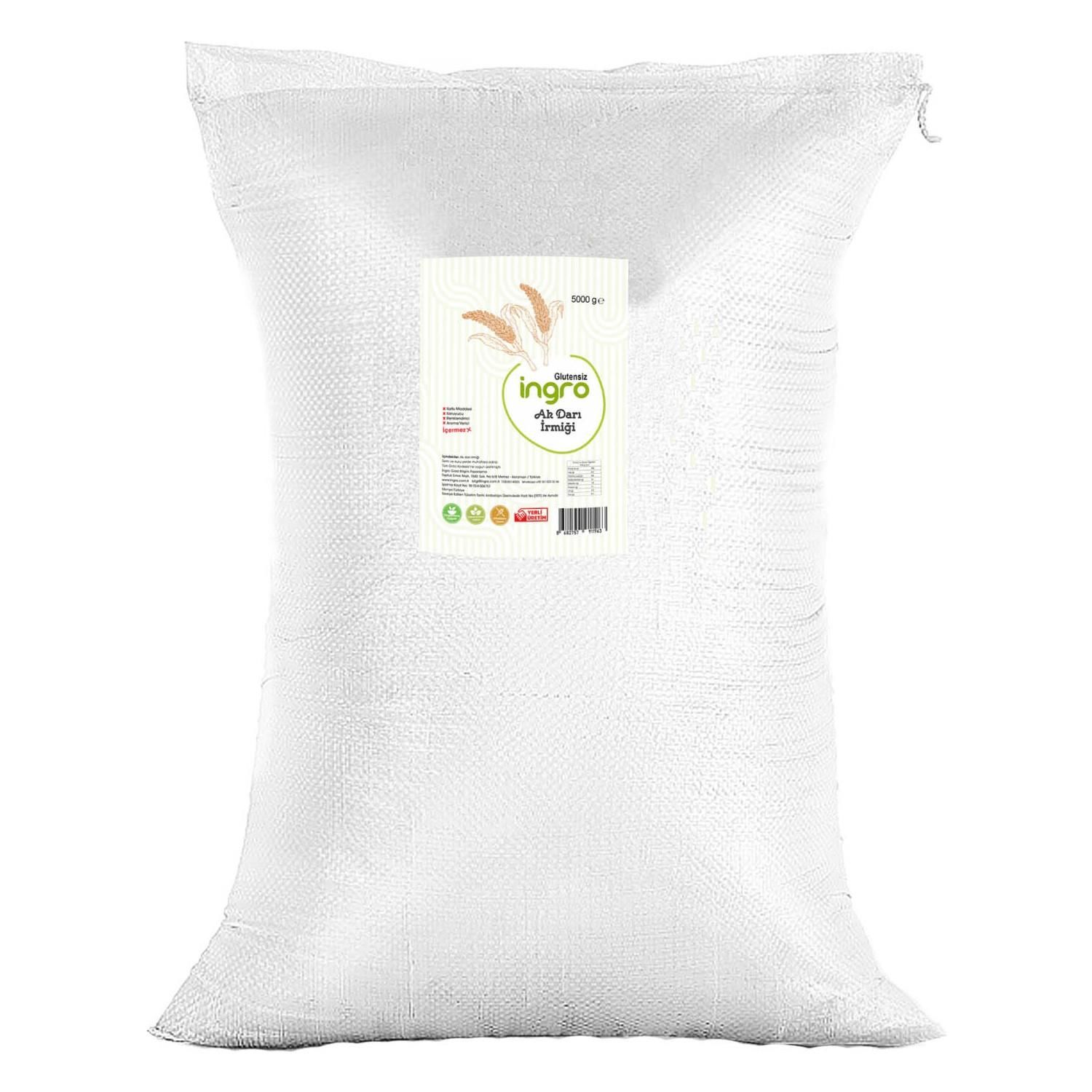 Glutensiz Ak Darı İrmiği 5000 g