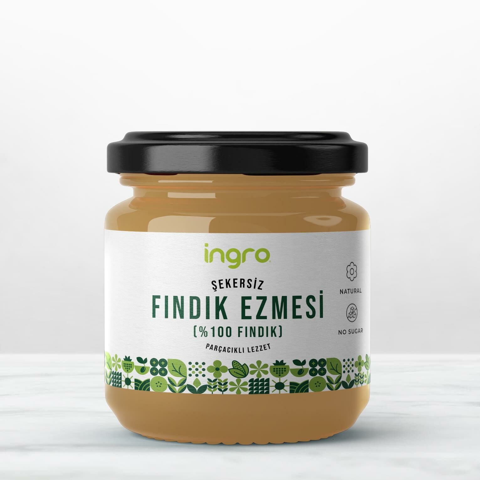 İngro Glutensiz Fındık Ezmesi (Parçacıklı Lezzet) 1000 g