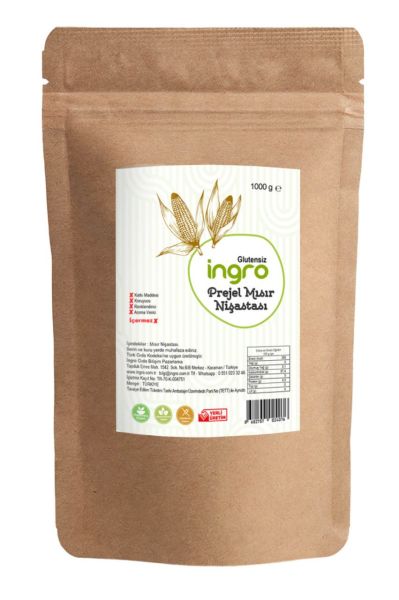 Glutensiz Prejel Mısır Nişastası 10000 g