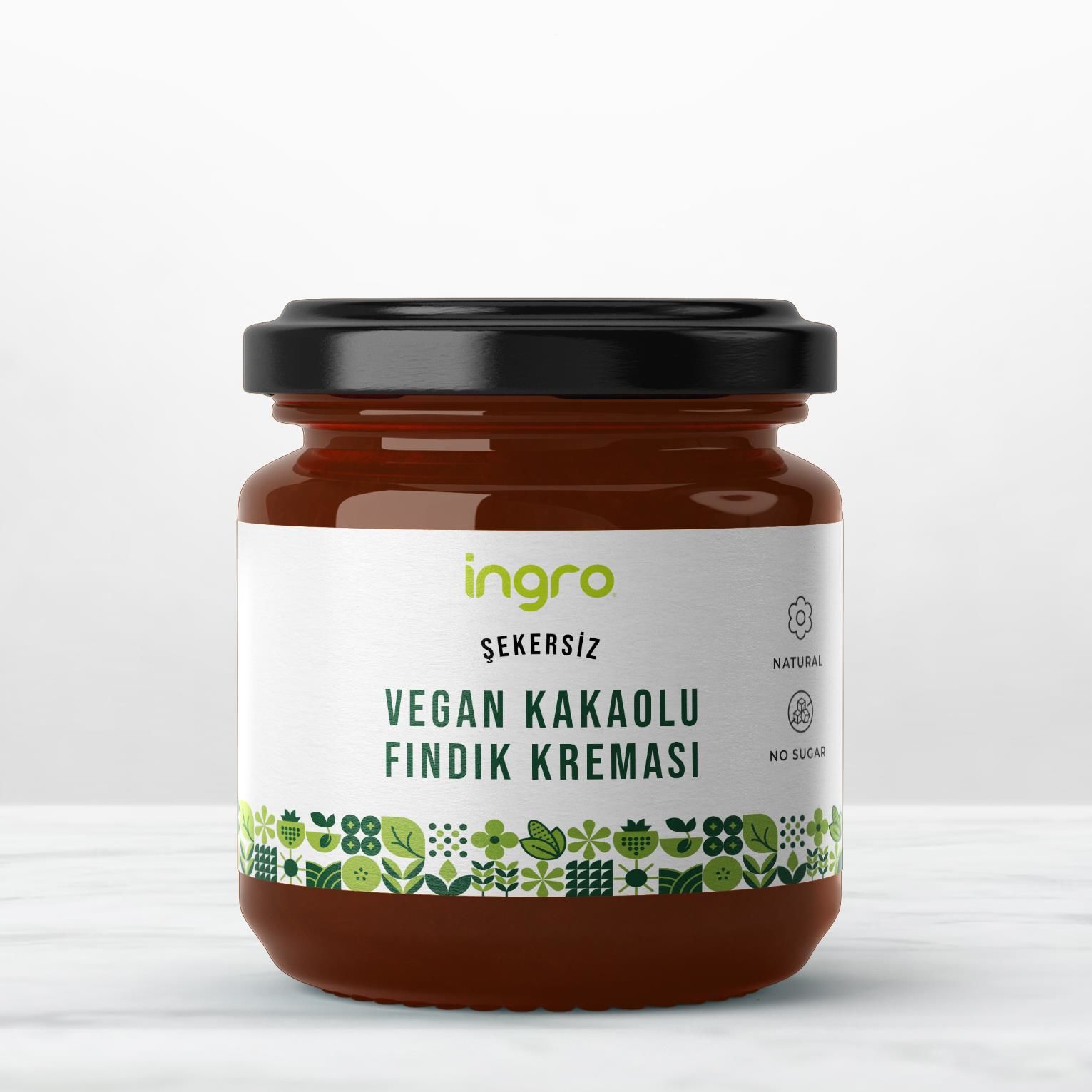 İngro Vegan Kakaolu Fındık Kreması 200 g