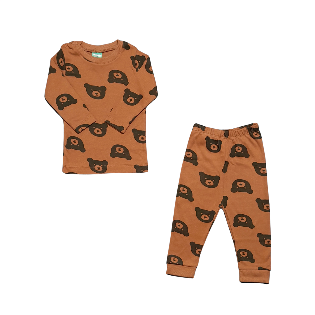Ventito Baby Ayıcık Pijama Takımı