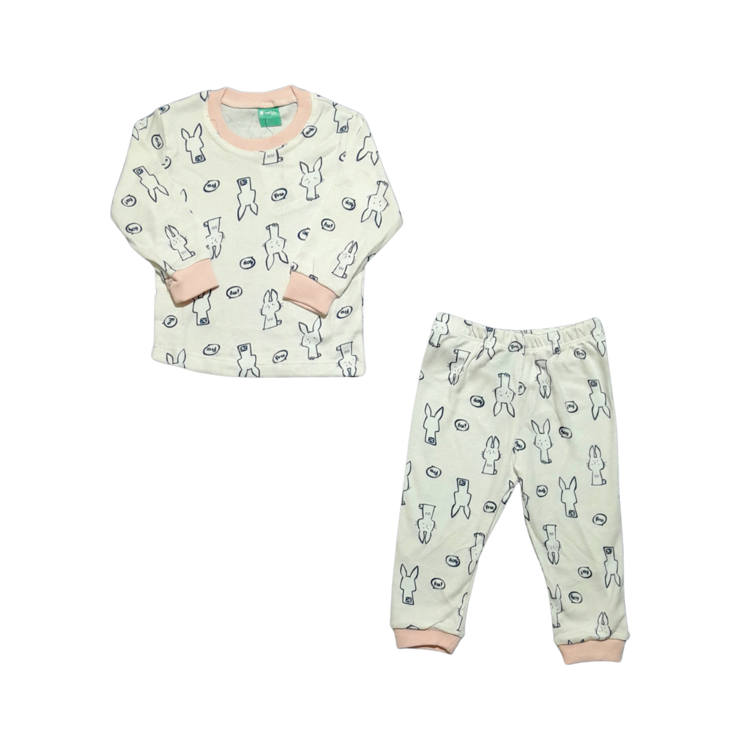 Ventito Baby Tavşan Pijama Takımı