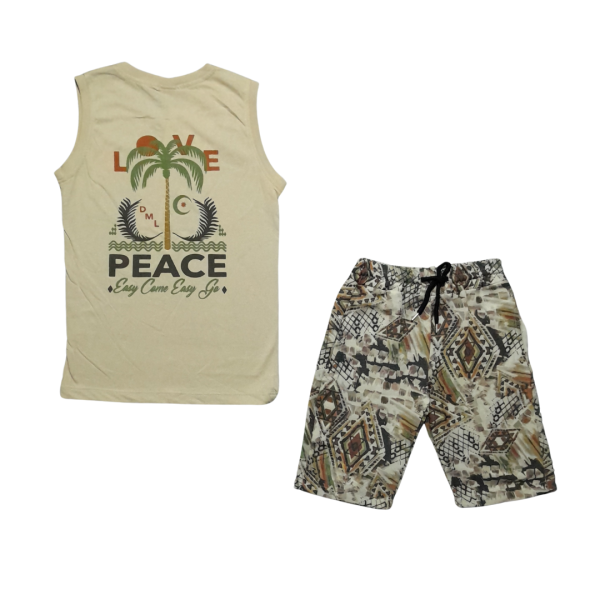 Damla Kids 23431 Love Peace 2li Takım