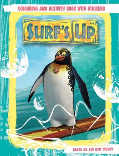 Surf's Up, Colouring & Activity Book with Stickers