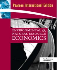 Environmental and Natural Resource Economics: International Edition
