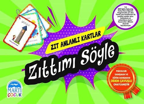 Zıt Anlamlı Kartlar - Zıttımı Söyle