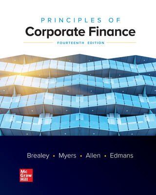 Principles of Corporate Finance Connect Code 14e