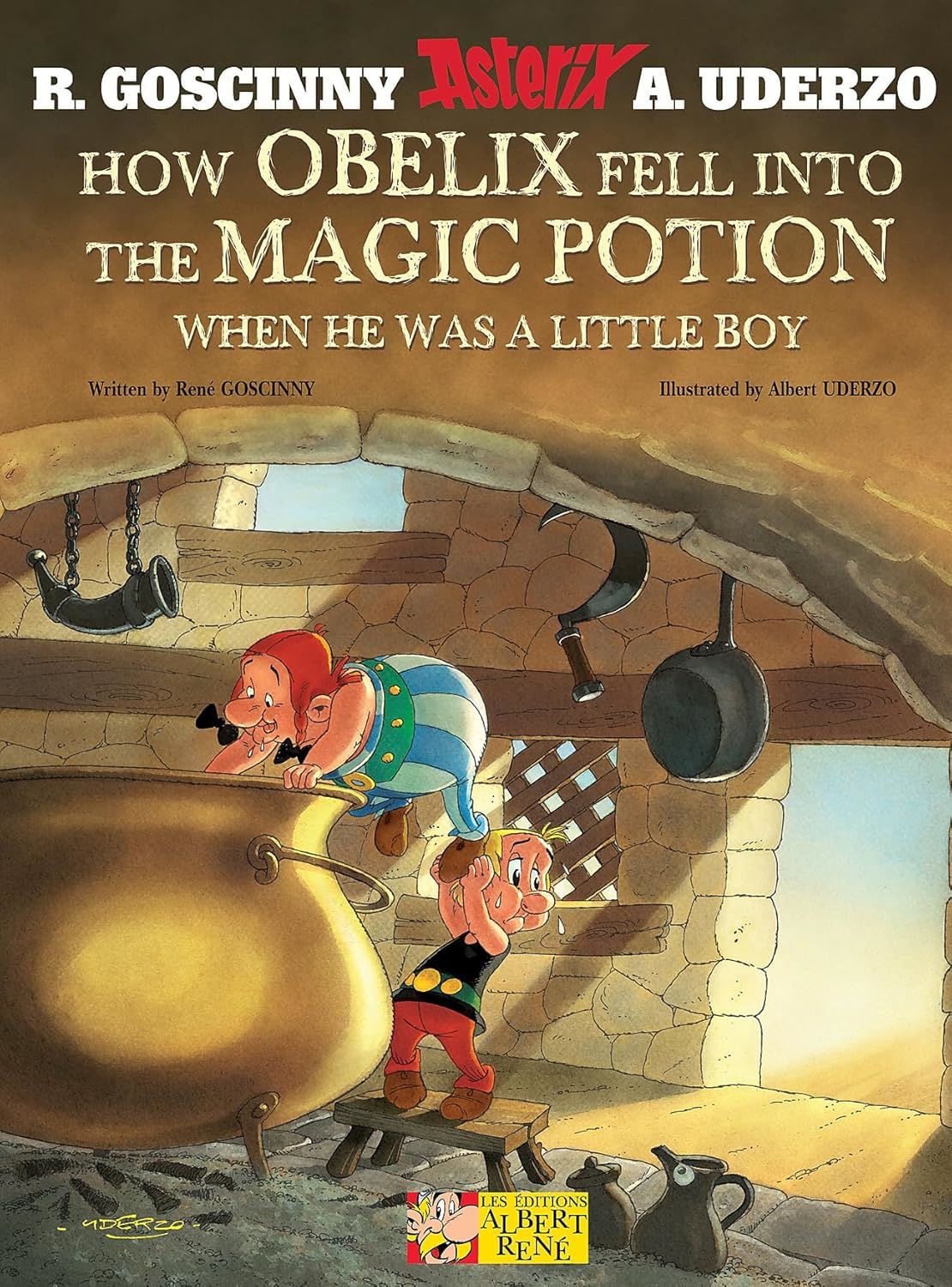 How Obelix Fell into the Magic Potion, Asterix