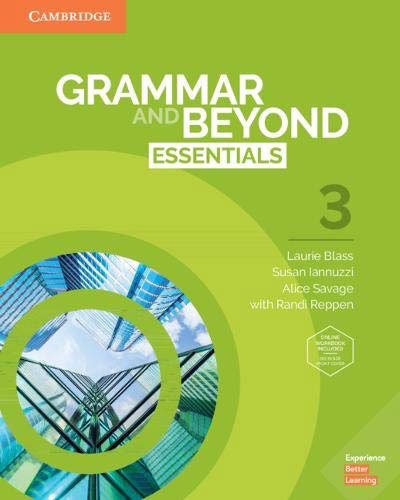 Grammar and Beyond Essentials Level 3 with online workbook