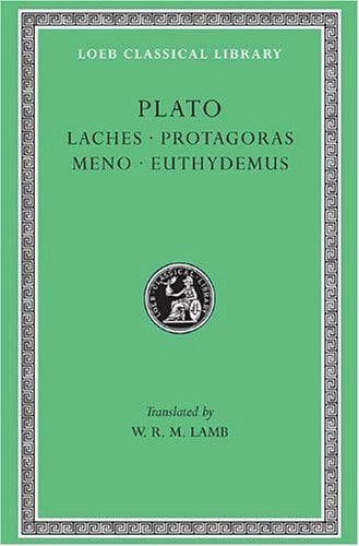 L 165 Laches. Protagoras. Meno. Euthydemus