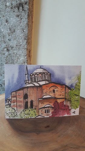 Kartpostal - Kariye Camii