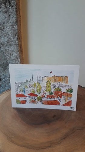 Kartpostal – Ankara Kalesi