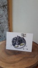 Kartpostal Midye - Dolma