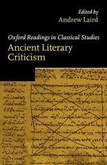 Ancient Literary Criticism